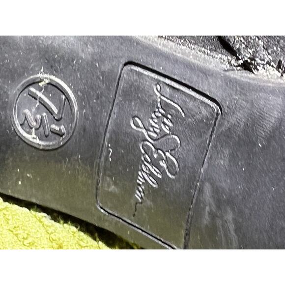 LIBBY EDELMAN Sz 7.5 Boho Embroidered Black Boots Festive Tall Flower Child Y2K - Picture 7 of 7